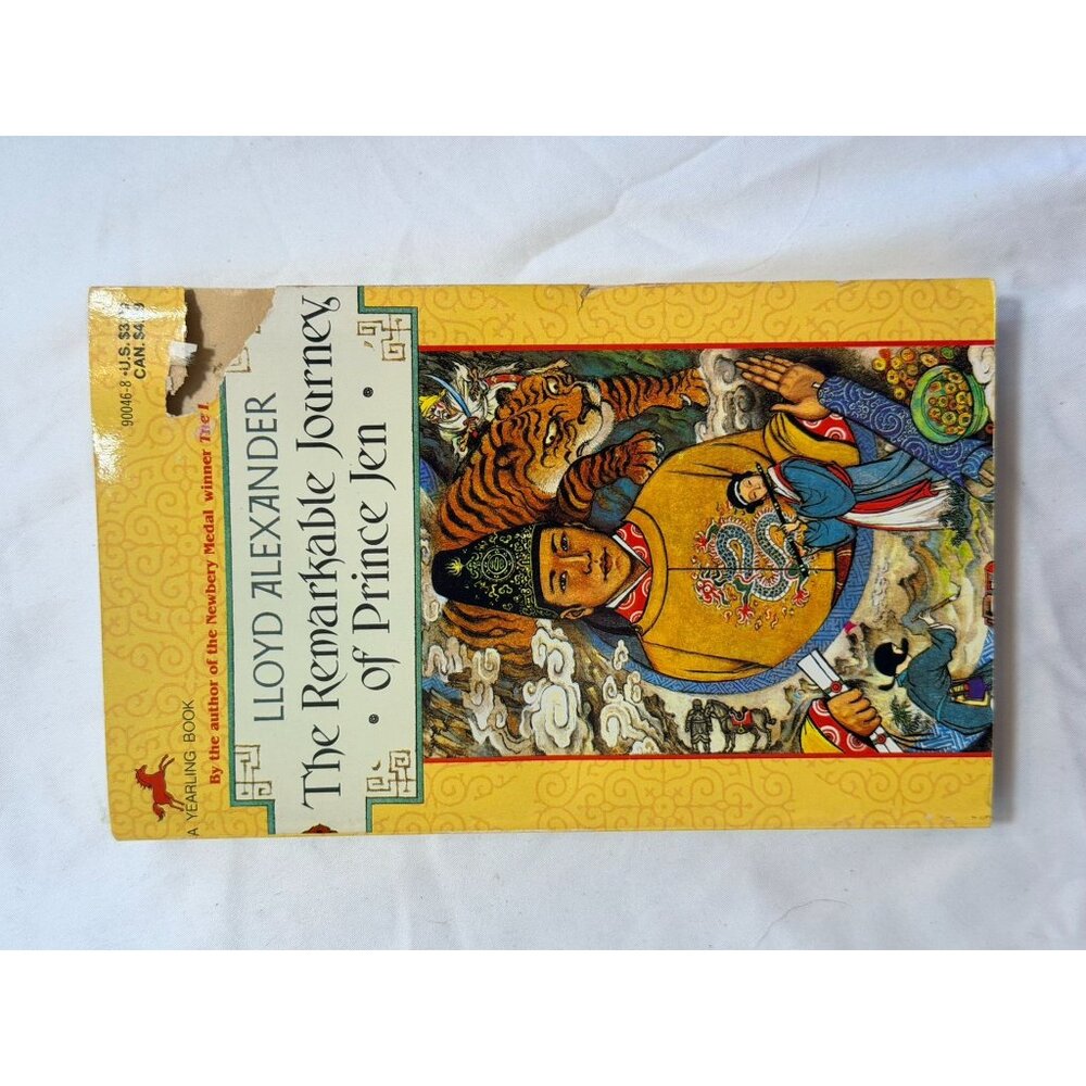 The Remarkable Journey Of Prince Jen By Lloyd Alexander Paperback 1993 Newbery A